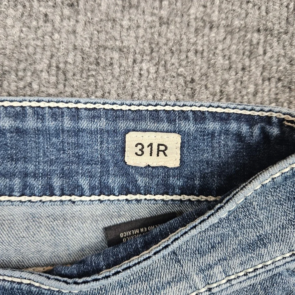 Buckle BKE Stella Bootcut Jeans Women's 31 Blue Dark Wash Stretch Mid Rise Denim - Picture 10 of 12